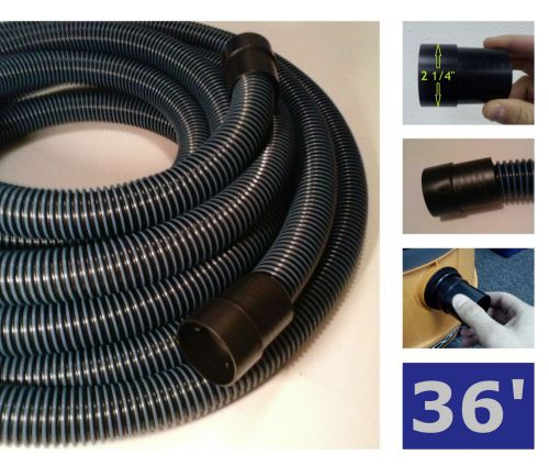 Vacuum hose 36&#039; fits most wet / dry vacs - works with 2-1/2&#034; tools: rv-36-mro for sale