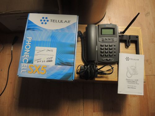 (4x) TELULAR  SX5P PHONECELL  (Auction #7)