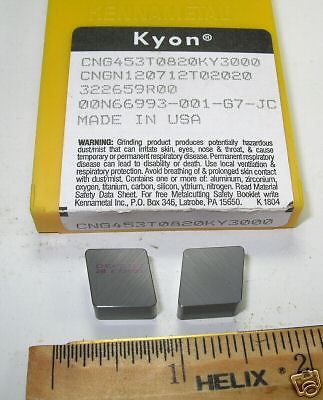 KENNAMETAL CNG-453-T0820 CERAMIC INSERTS