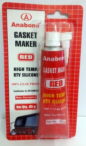ANABOND GASKET MAKER RED - 85 GMS - HIGH TEMP. RTV SILICONE