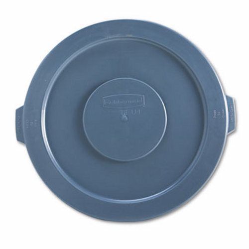 6 new, rubbermaid brute blue trashcan lids 2631 for sale