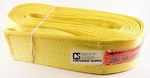 Dd sling. multiple sizes in listing made in the usa 4&#034; x 20, 2 ply, nylon eye &amp; for sale