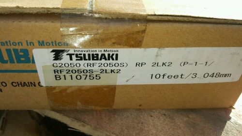 Tsubaki c2050 10ft Chain RF2050S-2LK2 B110755