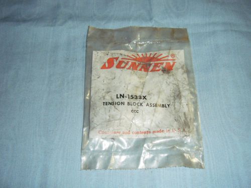 Sunnen Tension Block with Spring for P20 Mandrels - New In Box LN-1533X