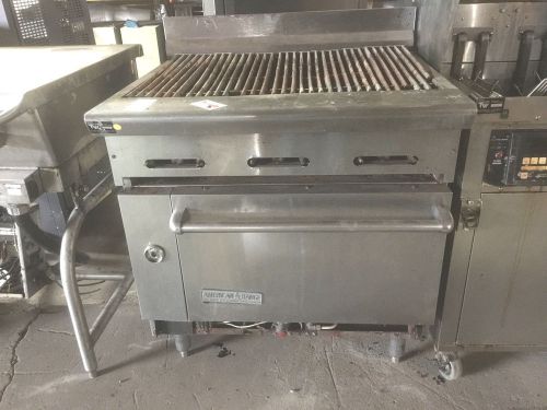 American range radiant broiler grill commercial kitchen restaurant food truck for sale