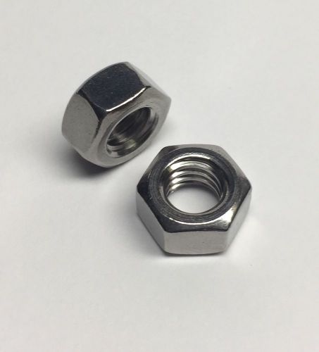 Stainless Steel 5/16-18 Hex Nuts (100)