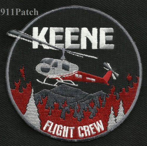 KEENE, CA - Hot Shot Flight Crew Wildland FIREFIGHTER Patch HOTSHOTS