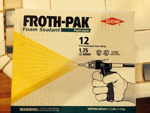 Dow Froth Pak 12 Spray Foam Insulating Sealant- Cans only