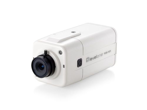 LevelOne 1.0MP IP Box Camera With PoE - FCS-1121