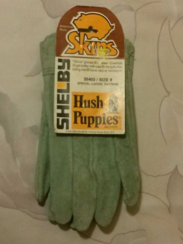 New w/tags ladies size 8 - shelby skin gloves protective gloves out wear cowhide for sale
