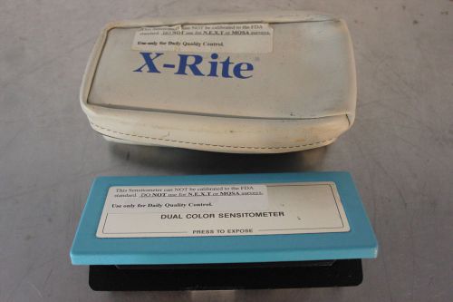 XRITE 333 PORTABLE DUAL COLOR SENSITOMETER BATTERY OPERATED #2