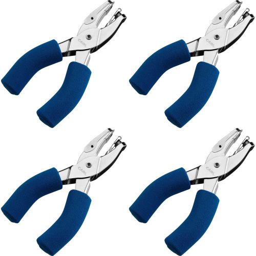 Carl mfg nickel-plated hole punch (carl) 4 packs for sale