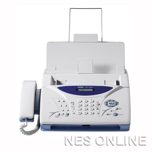 Brother fax-1020e plain paper fax machine thermal transfer fax/copy/phone/adf for sale
