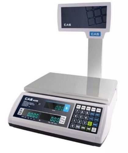 CAS S2000JR-VFD-P Price Computing Scales S2000JR-60-VFD-P, 60lb x .02 lb