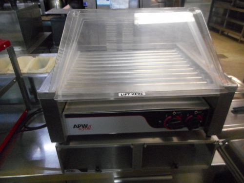 Apw wyott hot dog roller grill with bunn warmer, model hr-31, excellent cond! for sale