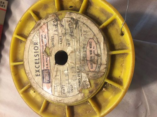 Excelsior Porter Fab Alloy Metal Works 12lbs Wire 0311