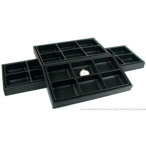 4 6 Slot Jewelry Display Insert &amp; Travel Trays