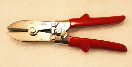 Malco c5 pipe crimper 5 blade sheet metal hvac pliers tool for sale