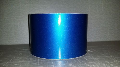 3.5&#034; X 50yd ULTRA METALLIC SAPHIRE BLUE cast vinyl roll