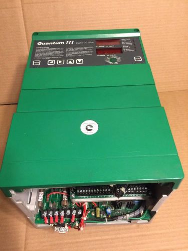 Quantum iii 9500-8606 100hp  dc drive  m210r-14icd control techniques  tested for sale