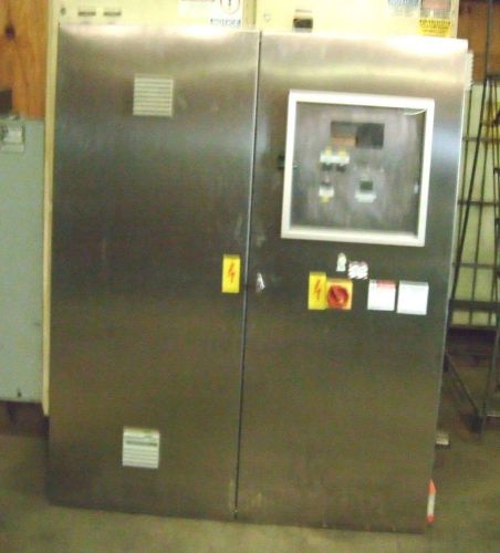 FARCON STAINLESS STEEL DOUBLE DOOR ENCLOSURE W/ SIEMENS 100 A SWITCH FC420-0630