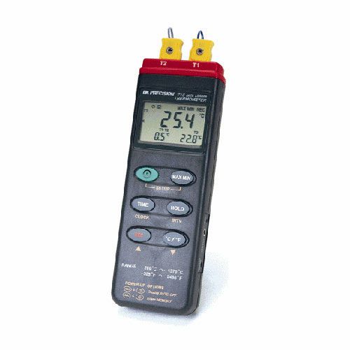 BK Precision 715 Datalogging Temperature Meter Dual Input