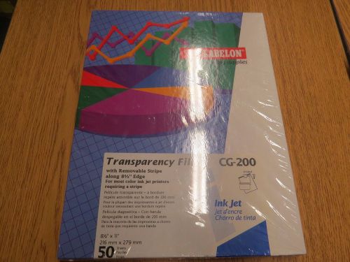 Labelon transparency film CG-200  contains 50 sheets
