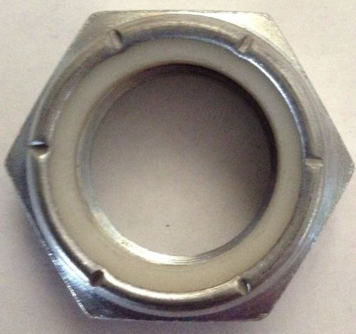 Nylon Lock Nut Steel 1-1/2&#034;