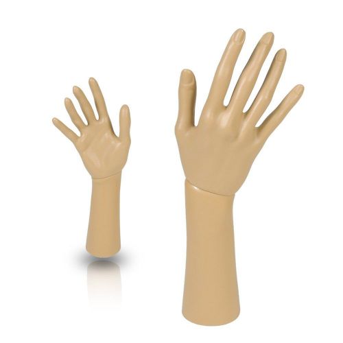 Mannequin Hand Display Jewelry Bracelet Necklace ring glove Stand holder 12&#034;