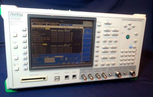 ANRITSU MT8820A Radio Communication Analyzer 30MHz - 2.7GHz  W/ 30-Day Warranty