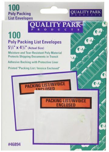 Quality park 46894 top-print front self-adhesive packing list envelopes with ... for sale