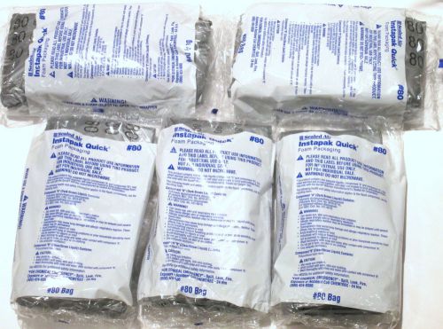 3 Sealed Air Instapack #80 Quick Pack Foam Packaging Void Fill Bag Instapak Ship