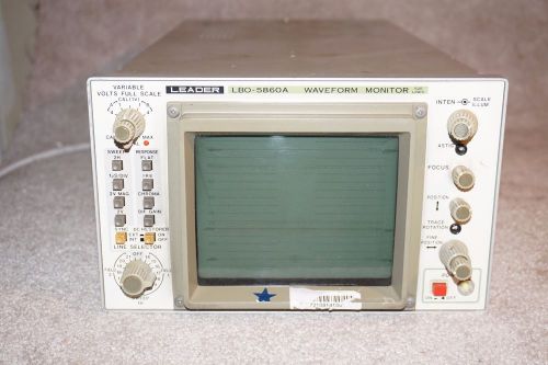 Leader LBO-5860A Waveform Monitor