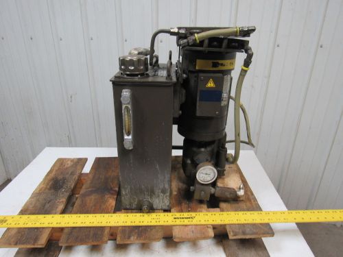Parker hpu17762b hydraulic pump power unit complete 3.2gpm @500psi for sale