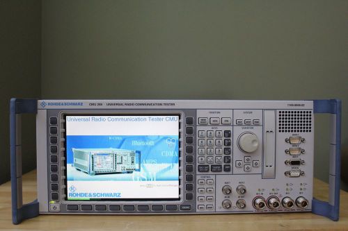 Rohde &amp; schwarz cmu200 universal radio communication tester for sale