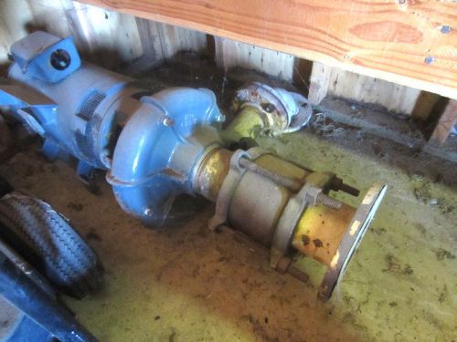 4&#034; Centrifugal Cast Iron Water Pump &amp; 20 HP  Motor 500 gpm