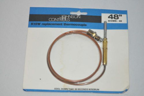 Johnson Controls K15WS-48 K15W Thermocouple Replacement  48&#034; New