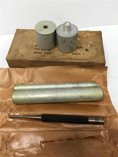Vintage Rare DZUS FASTENER BABYLON DIMPLING Die Tool Set PT-31/2 N600-383-49981