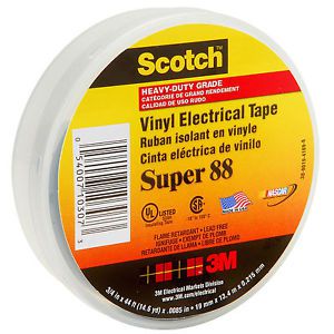 3M Super 88 Electrical Tape 3/4&#034; x 44 ft.