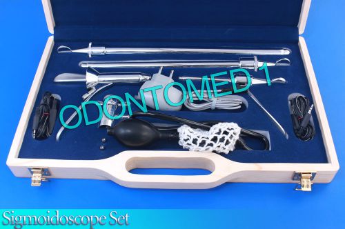 Sigmoidoscope Set OB/Gynecology Surgical Instruments