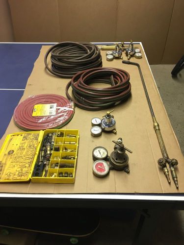 Welding Supplies Manufacturing Fabrication Torch, 30&amp;50 ft Hose, Lot