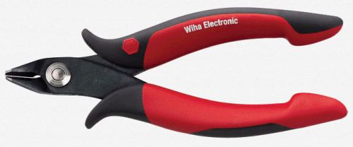 Wiha 56815 precision electronic diagonal cutters, wide pointed head for sale
