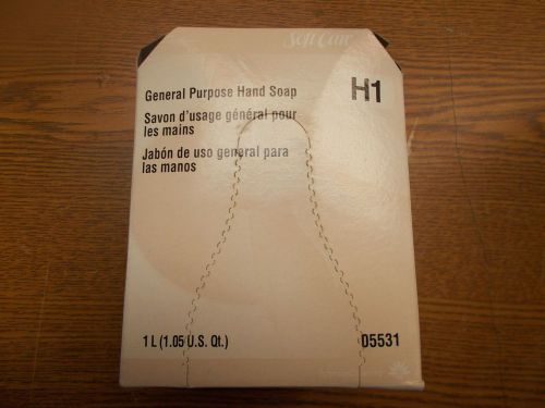 General Purpose Hand Soap Soft Care H1 12 ct  1 liter each (1.05 U.S. QT)
