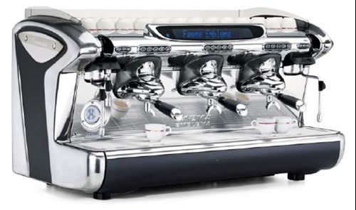 Faema Emblema - A Auto Steam A/3 3-Group Tall Cup Espresso Machine with Auto...