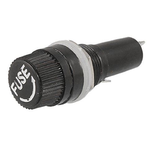 Panel Dash Mount AGU Fuse 6x30 Holder Case Screw Cap