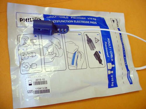 Philips 989803166021 heartstart adult preconnect multifunction electrode pads for sale