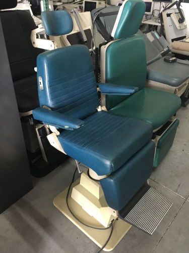 Reliance 6200l ent exam chair power base up/down, manual back/foot &amp; swivel for sale