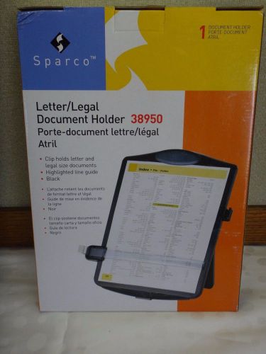 NEW IN BOX SPARCO LETTER/LEGAL DOCUMENT HOLDER 38950