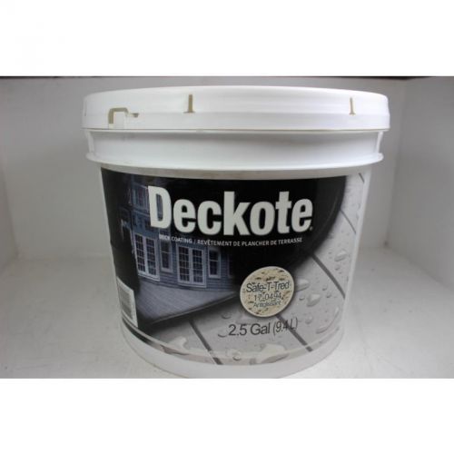 2.5 Gal White 100% Acrylic Low Sheen Non-Slip Safety Tred Deck and Floor Paint