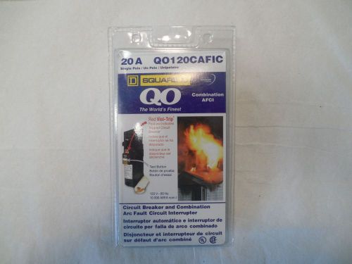 Square D 20A AFCI Circuit Breaker QO120CAFCI - NEW IN PACKAGE